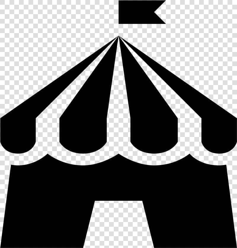 Tent Icon Vector   Vector Circus Tent Icon  HD Png DownloadTransparent PNG