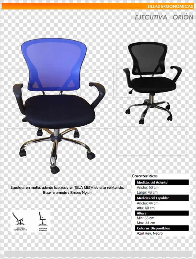 Transparent Silla De Rey Png   Silla Ejecutiva Orion  Png DownloadTransparent PNG