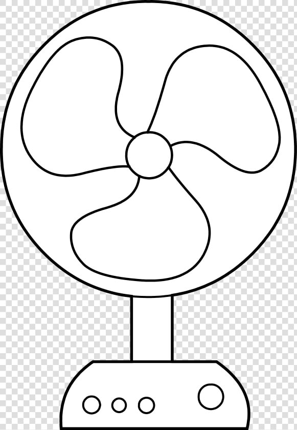 Electric Clipart Static Electricity   Colouring Page Of A Fan  HD Png DownloadTransparent PNG