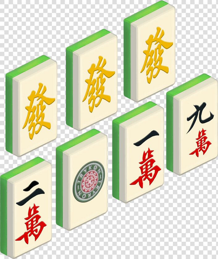 2019年麻将元素立体创意手绘卡通   Colorfulness  HD Png DownloadTransparent PNG