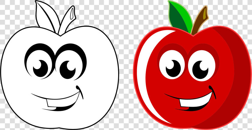 Anthropomorphic Apple Clip Arts  HD Png DownloadTransparent PNG