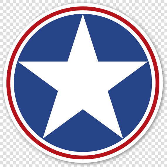 Us Star Sticker   Gold Star In Circle  HD Png DownloadTransparent PNG