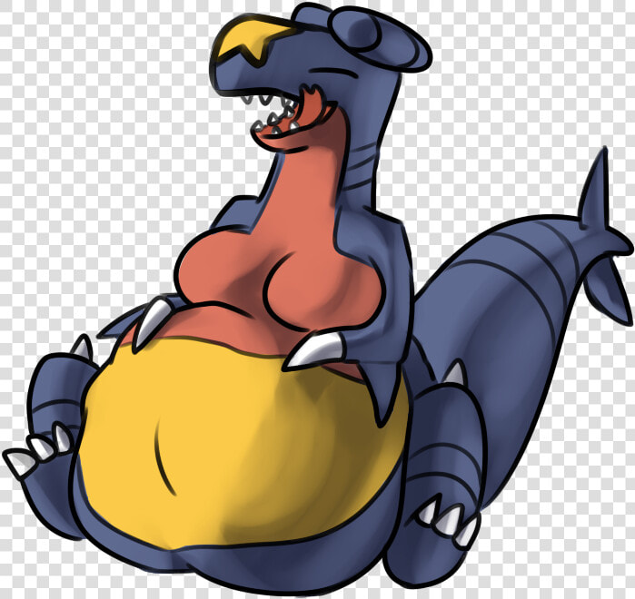 Garchomp   Cartoon  HD Png DownloadTransparent PNG