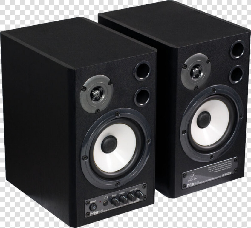 Audio Speaker Png Image   Behringer Ms40  Transparent PngTransparent PNG