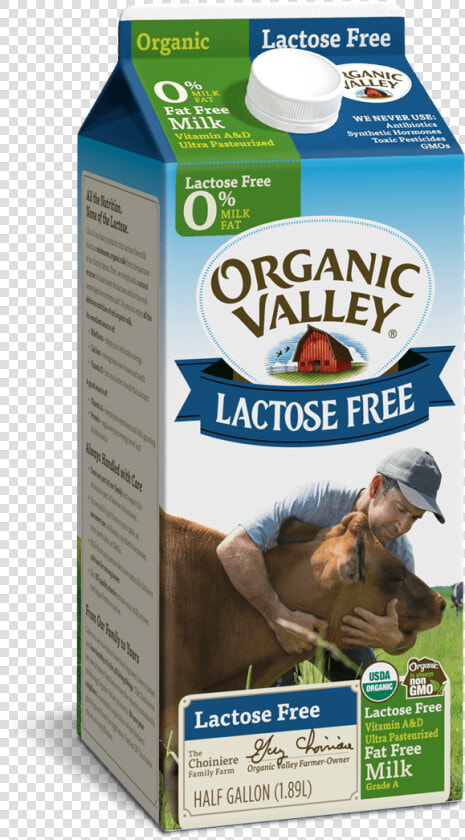 Organic Valley Lactose Free Whole Milk  HD Png DownloadTransparent PNG