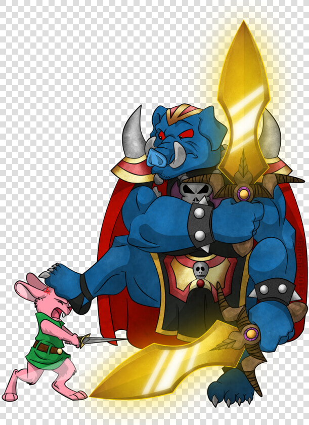 Link Vs Ganon   Ganon Original Cartoon  HD Png DownloadTransparent PNG