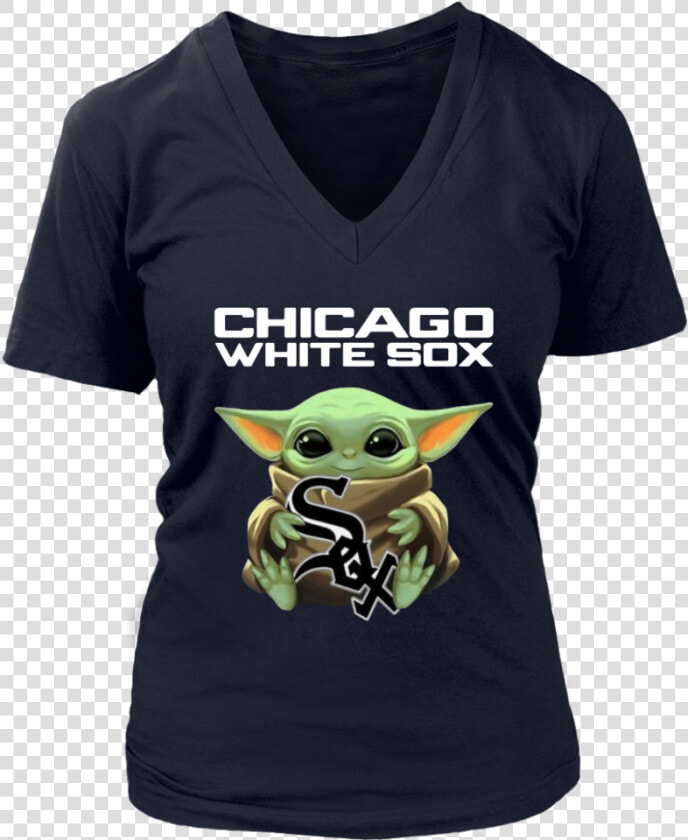 Star Wars Baby Yoda Hug Chicago White Sox Shirt   Baby Yoda Hug Chicago White Sox T Shirt  HD Png DownloadTransparent PNG