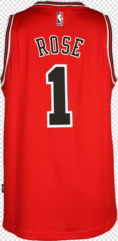 Adidas Chicago Bulls Derrick Rose Road Swingman Jersey   Derrick Rose Jersey  HD Png DownloadTransparent PNG