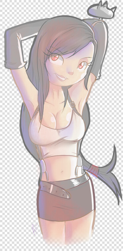 Tifa Lockhart   Cartoon  HD Png DownloadTransparent PNG