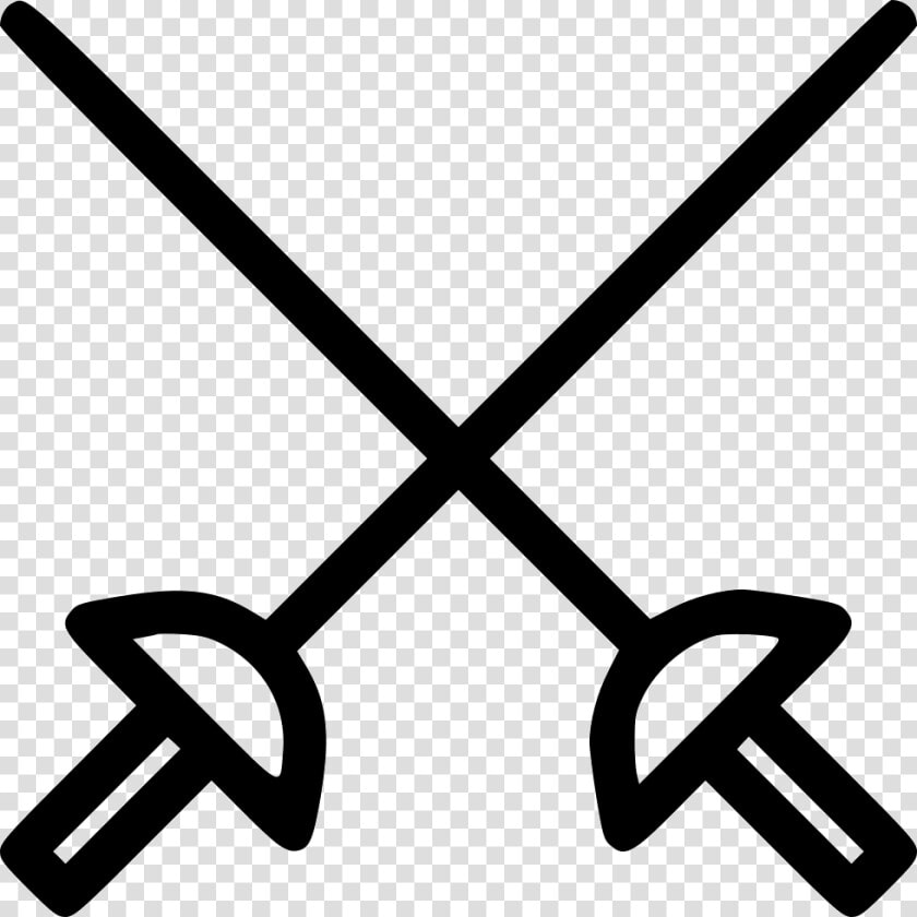 Fencing Sowrd Fight Fence   Fencing Icon Png  Transparent PngTransparent PNG