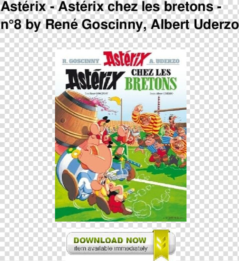 Asterix Chez Les Bretons Asterix  HD Png DownloadTransparent PNG