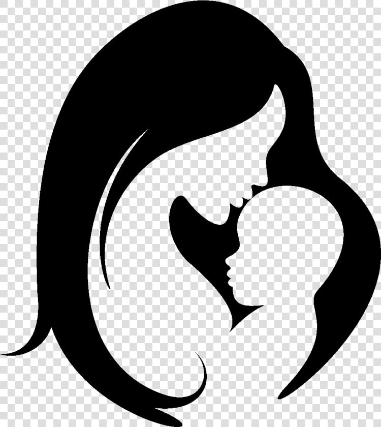 Download Baby Mama Mother Silhouette Child Hd Image   Mother And Child Silhouette  HD Png DownloadTransparent PNG