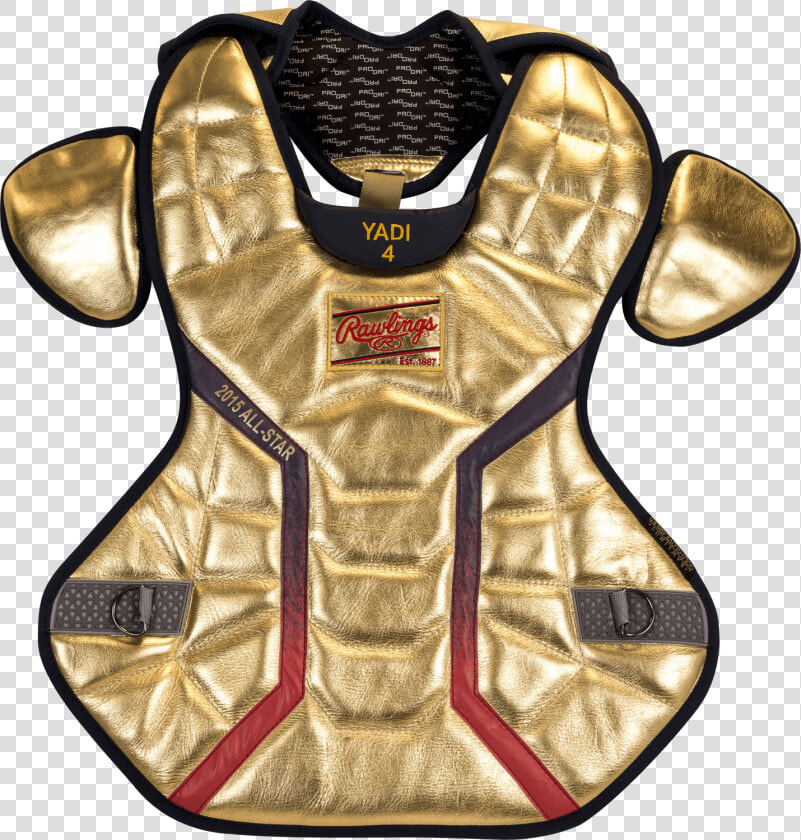 Img   Yadier Molina Gold Catcher Gear  HD Png DownloadTransparent PNG