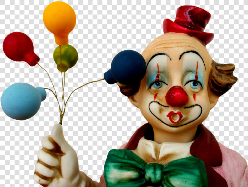 Statuette Clown Ballons Free Picture   Clown Et Ballons Png  Transparent PngTransparent PNG