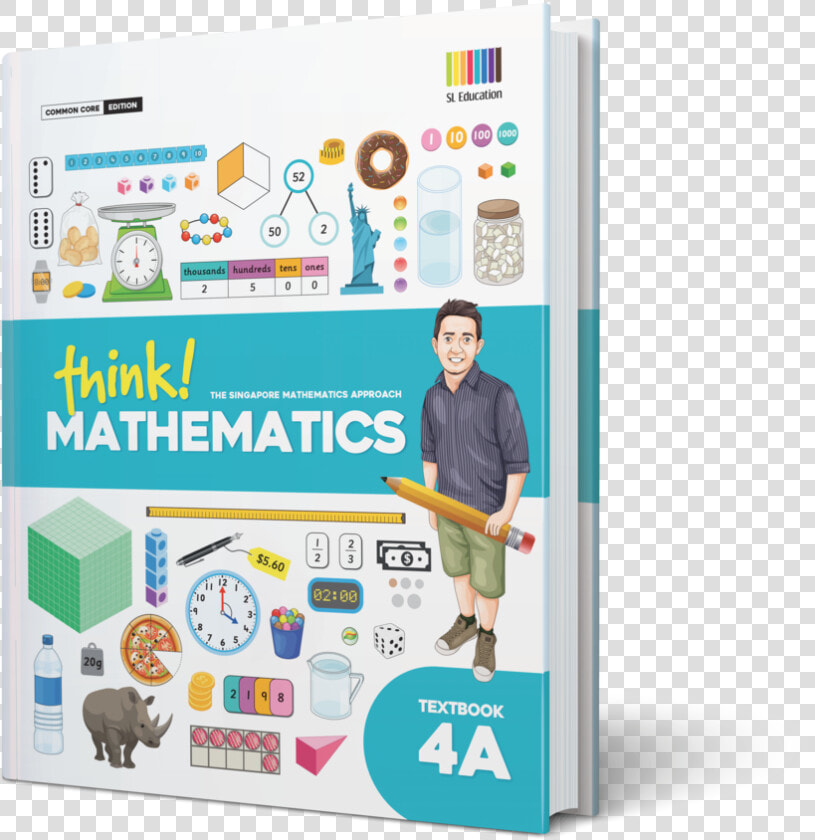 Think Mathematics Workbook 4a  HD Png DownloadTransparent PNG