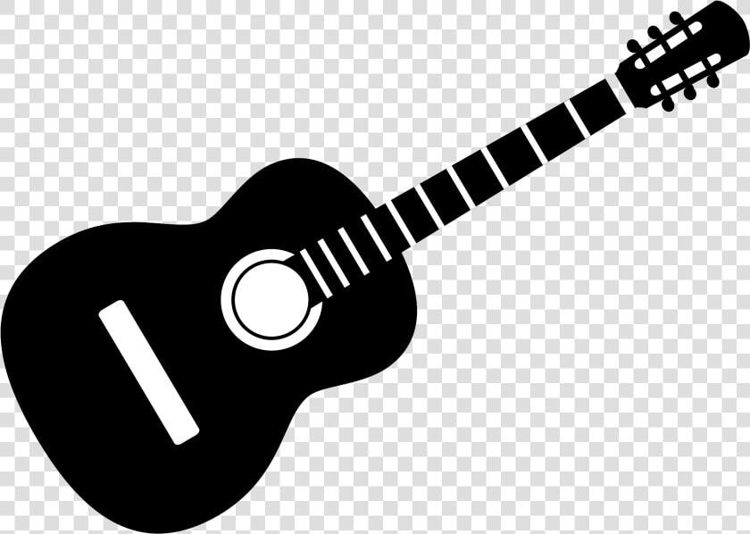 Guitar Clipart Cliparts And Others Art Inspiration   Guitar Clipart Black And White  HD Png DownloadTransparent PNG