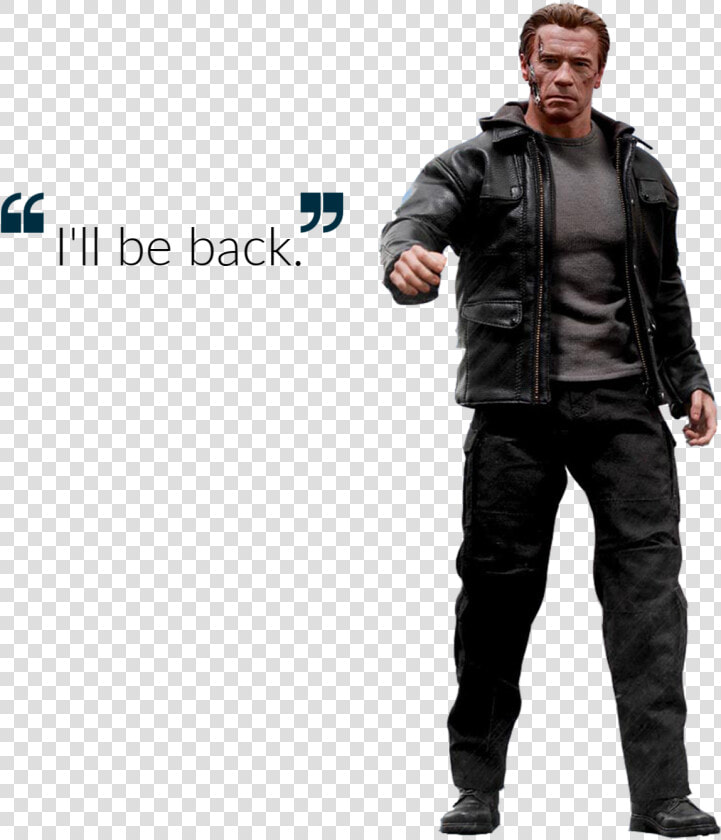 Thunder Bay Oh  I Ll Be Back   Arnold Schwarzenegger Terminator Png  Transparent PngTransparent PNG