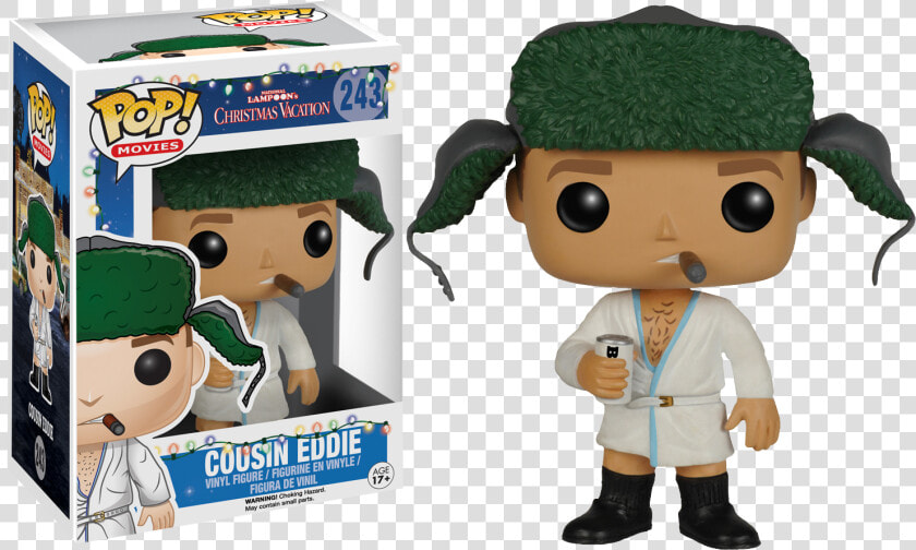 Cousin Eddie Clark Griswold Funko Action  amp  Toy Figures   Christmas Vacation Funko Pop  HD Png DownloadTransparent PNG