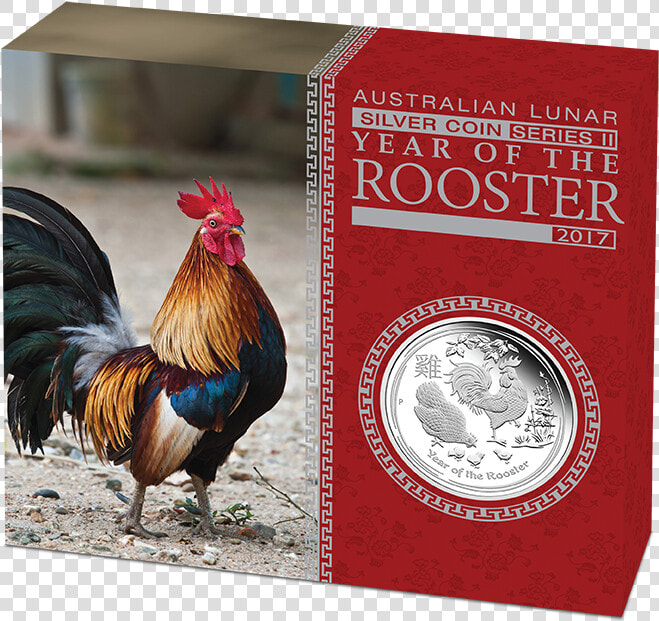 Year Of The Rooster   2017 Gold Lunar Coin  HD Png DownloadTransparent PNG