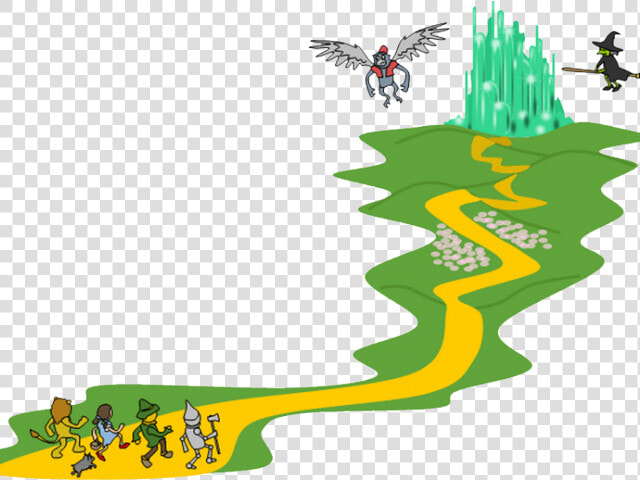 Wonderful Wizard Of Oz Yellow Brick Road  HD Png DownloadTransparent PNG