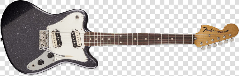 Fender Pawn Shop Super sonic Gunmetal Flake   Fender Pawn Shop Super Sonic  HD Png DownloadTransparent PNG