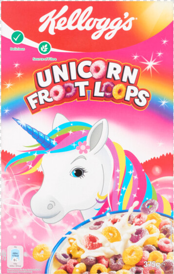 Kellogg  39 s Unicorn Froot Loops  HD Png DownloadTransparent PNG