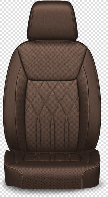 Premium Quilted Nappa Leather faced With Perforated   Car Seat  HD Png DownloadTransparent PNG