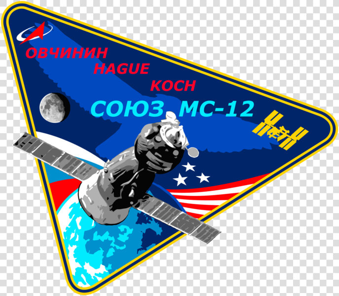 Soyuz Ms 12 Mission Patch   Soyuz Ms 12 Patch  HD Png DownloadTransparent PNG