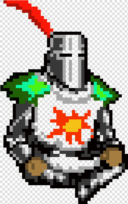 Dark Souls Solaire Pixel Art  HD Png DownloadTransparent PNG