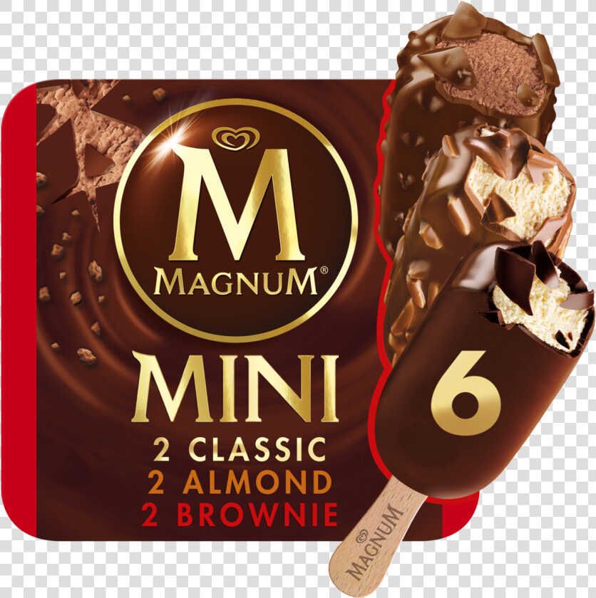 8999999048846 Mn Mini Classic Almond Brownie   Mini Magnum Classic Ice Cream  HD Png DownloadTransparent PNG