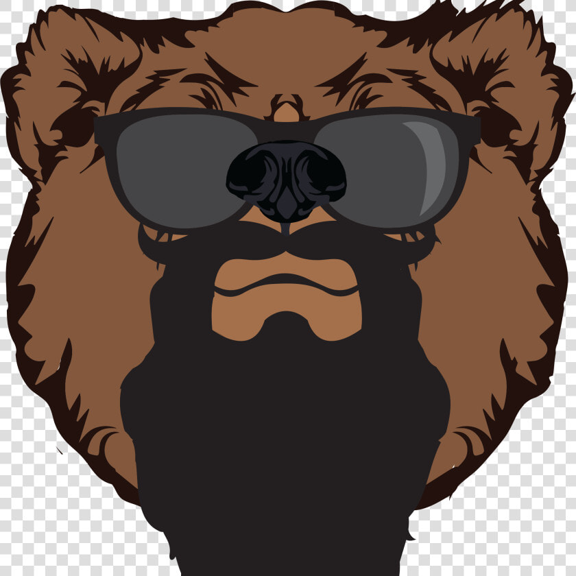 Grizzly Beard Co   Grizzly Bear Face Cartoon  HD Png DownloadTransparent PNG