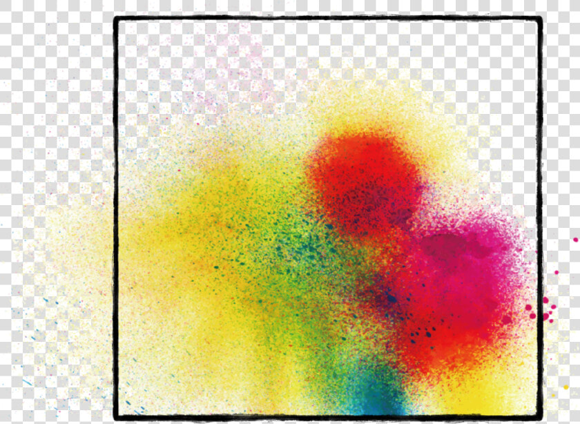  frame  background  4trueartists  spots  colorful  drops   Visual Arts  HD Png DownloadTransparent PNG