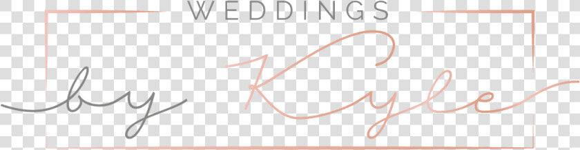 Weddings By Kyle   Handwriting  HD Png DownloadTransparent PNG