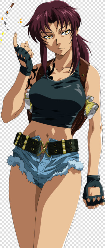 Black Lagoon Revy Png  Transparent PngTransparent PNG