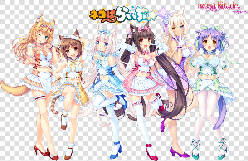 Nekopa Live Renders Nekopara Clothing Anime Cartoon   Nekopara Live  HD Png DownloadTransparent PNG