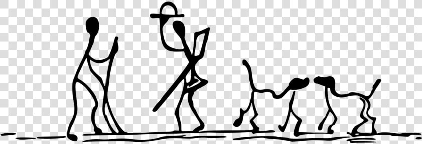 Dog stick stick Figure stick People walk walking free   Walking Stick Figure Animal  HD Png DownloadTransparent PNG