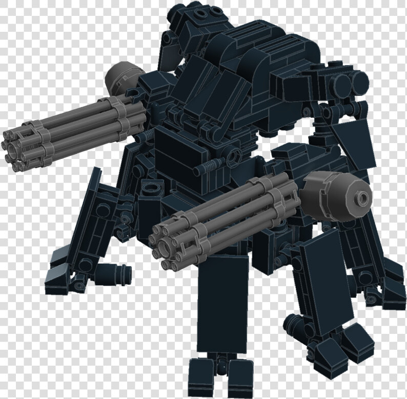 Mech With Minigun  HD Png DownloadTransparent PNG