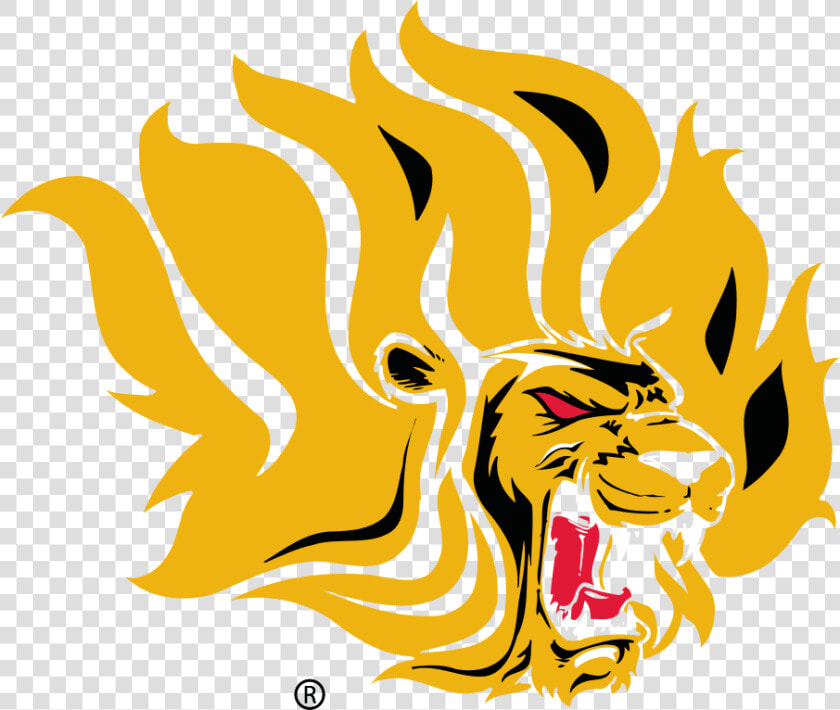 Arkansas pine Bluff Golden Lions Logo   Logo De Arkansas University Of Pine Bluff  HD Png DownloadTransparent PNG