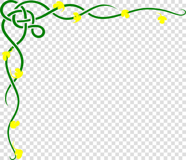 And Green Wed Invi   Vine Border Clipart  HD Png DownloadTransparent PNG