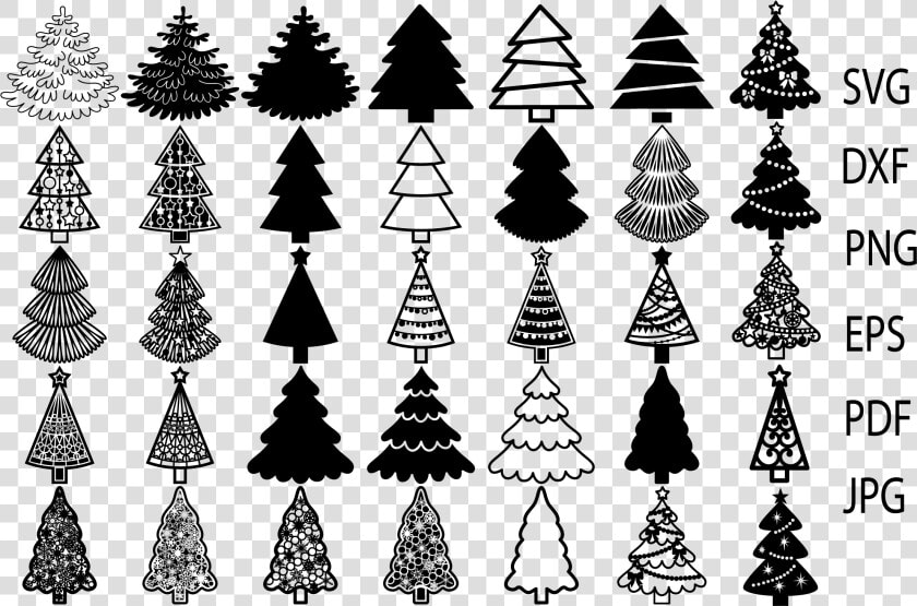 Christmas Tree Svg  Christmas Clip Art Example Image   Christmas Tree  HD Png DownloadTransparent PNG