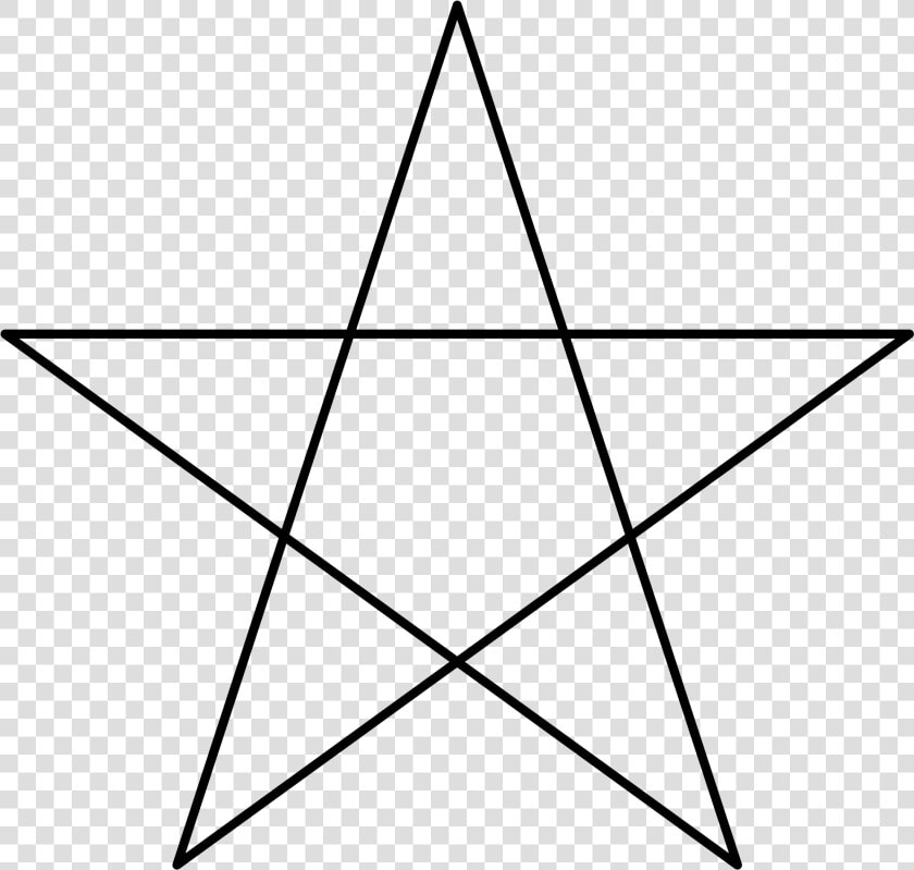 Pentagram Inside A Pentagon Clipart   Png Download   Regular Star  Transparent PngTransparent PNG