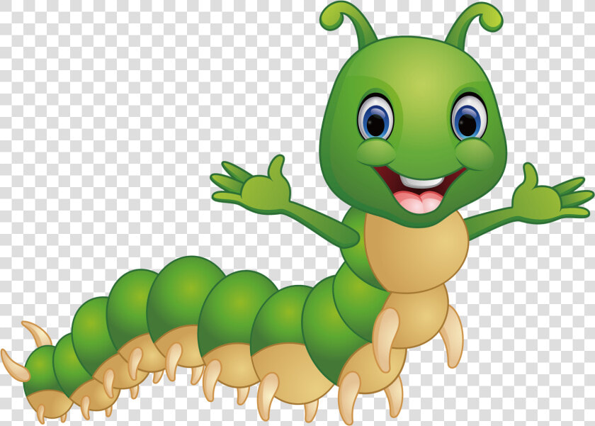 Caterpillar Clipart Clear Background   Cartoon Caterpillar No Background  HD Png DownloadTransparent PNG