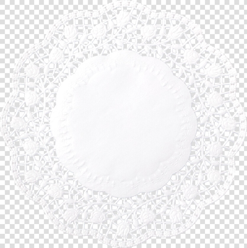 Doilies Rose White  Ø 17cm   紙 ナプキン レース  HD Png DownloadTransparent PNG