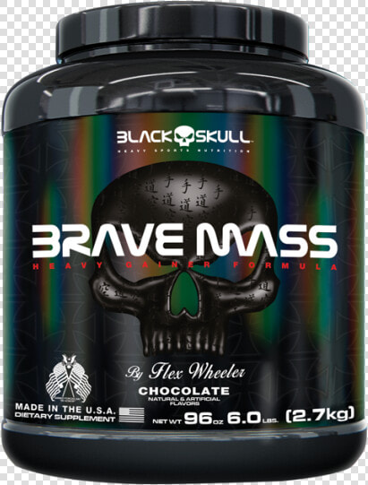 Brave Mass   Black Skull   Brave Mass Black Skull  HD Png DownloadTransparent PNG