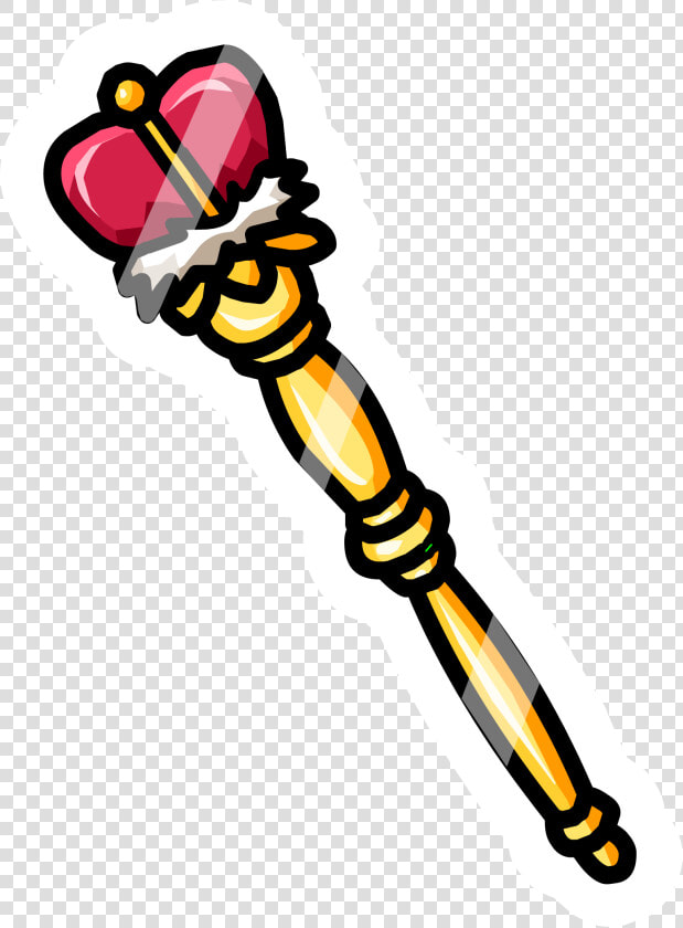 Staff Scepter Clipart   Scepter Cartoon  HD Png DownloadTransparent PNG