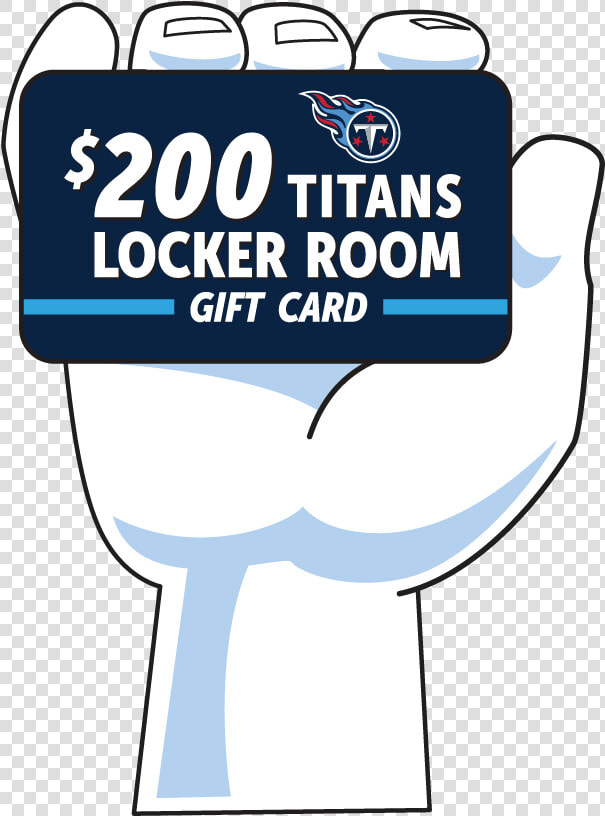  200 Titans Locker Room Gift Card  HD Png DownloadTransparent PNG