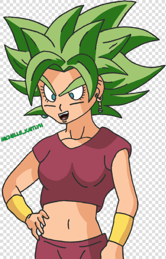 Super Saiyan Kefla   Cartoon  HD Png DownloadTransparent PNG