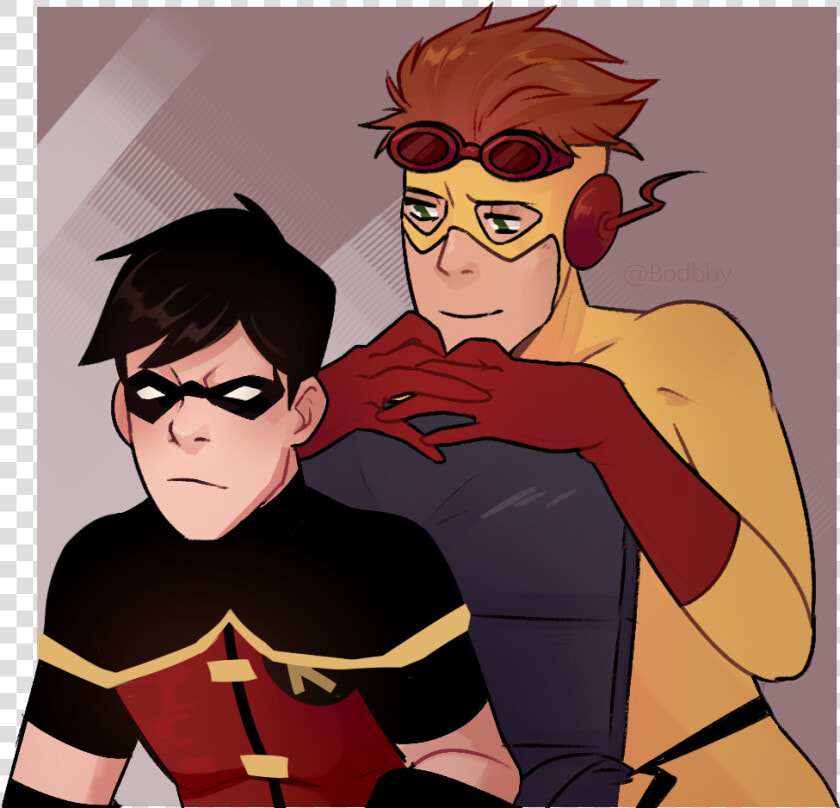 “kf Watches Robin Hack   Idk  also I Just Noticed This   Young Justice Robin  HD Png DownloadTransparent PNG