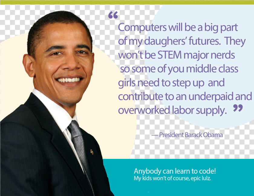 Hour Of Code Resources   Barack Obama Coding Quote  HD Png DownloadTransparent PNG