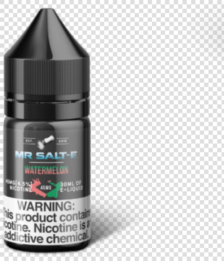 Salt E Watermelon 30ml   Mr Salt E Fruit Menthol  HD Png DownloadTransparent PNG